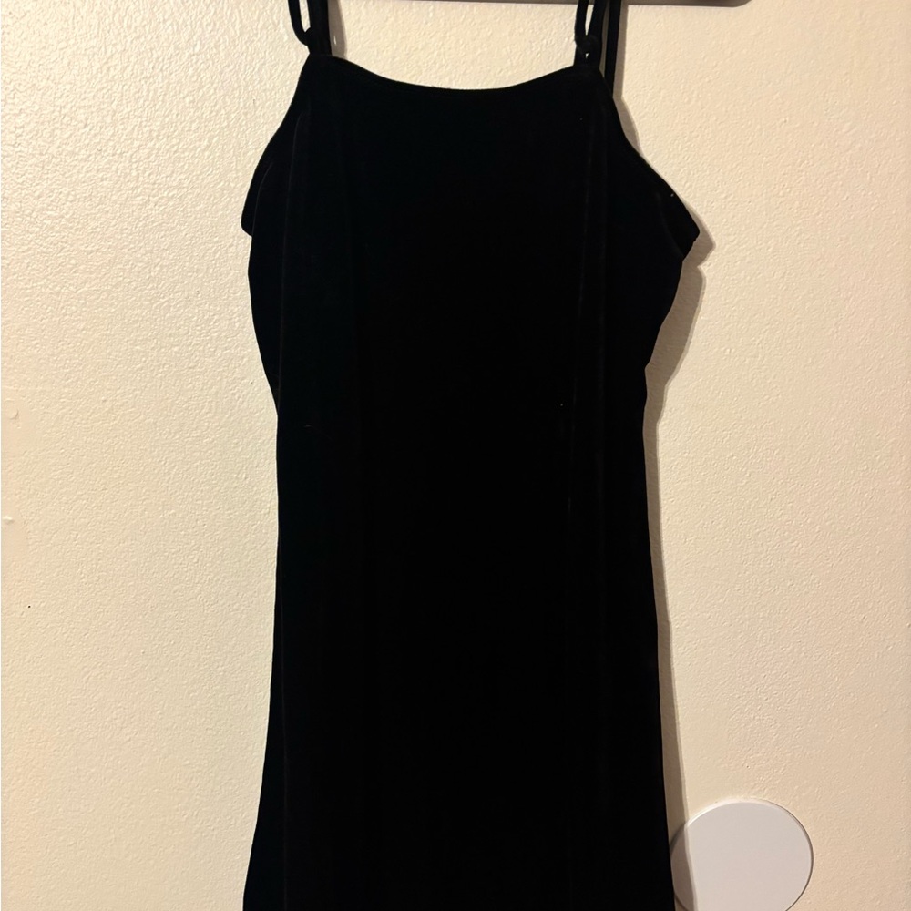 Chic Black Strapless Dress